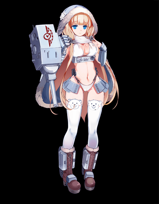 KV-2 illustration captured from her Live2D