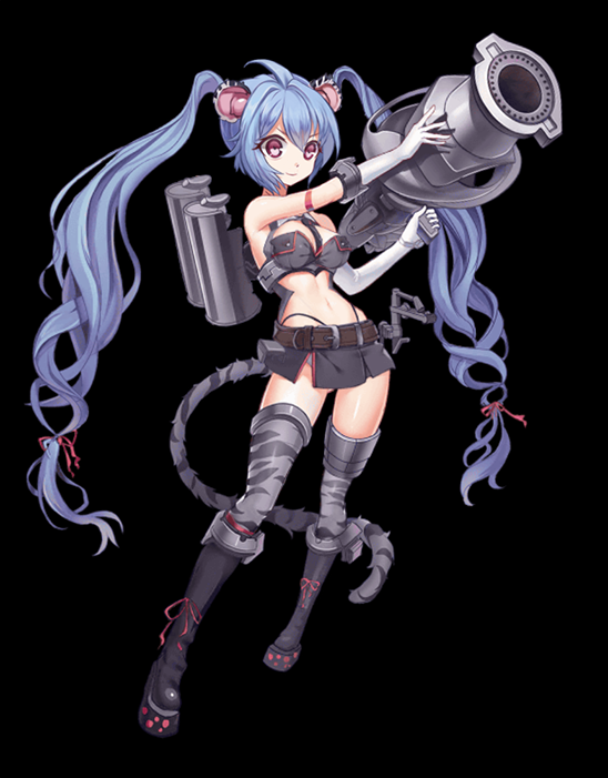 Sturmtiger illustration captured from her Live2D