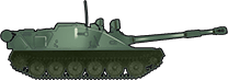 Sideview of ASU-85
