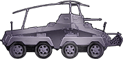 Sideview of Sd.Kfz.232